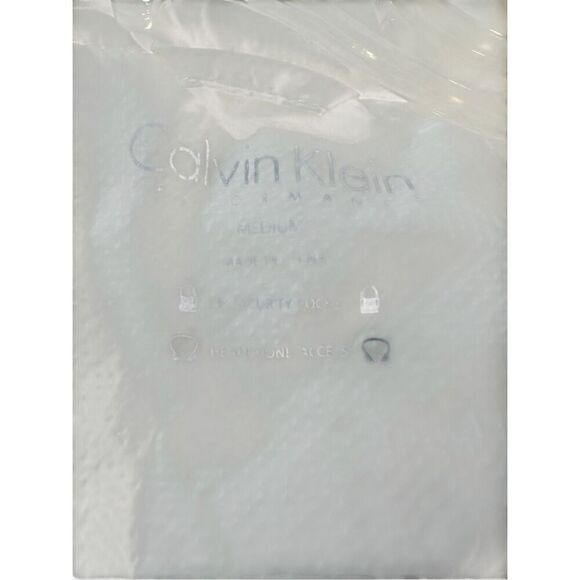 Calvin Klein Performance women’s cream black puffer vest size Medium #39-1859 - Picture 3 of 7